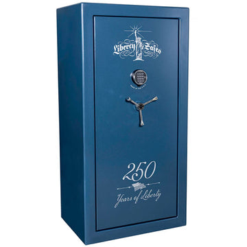 Liberty USA 30 Textured Blue Gun Safe with Elock - 250th Years of Liberty, image 1 