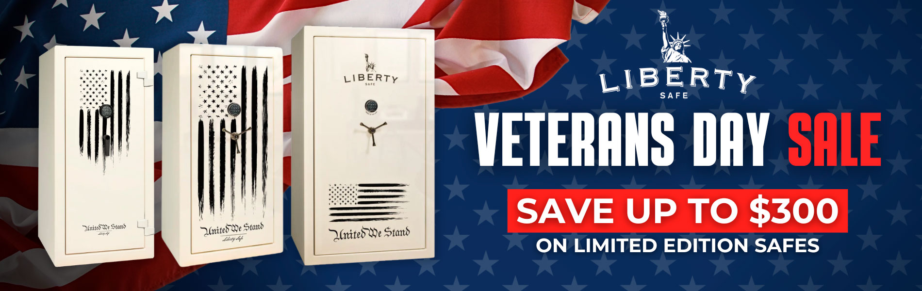 Veterans day sale liberty safe special