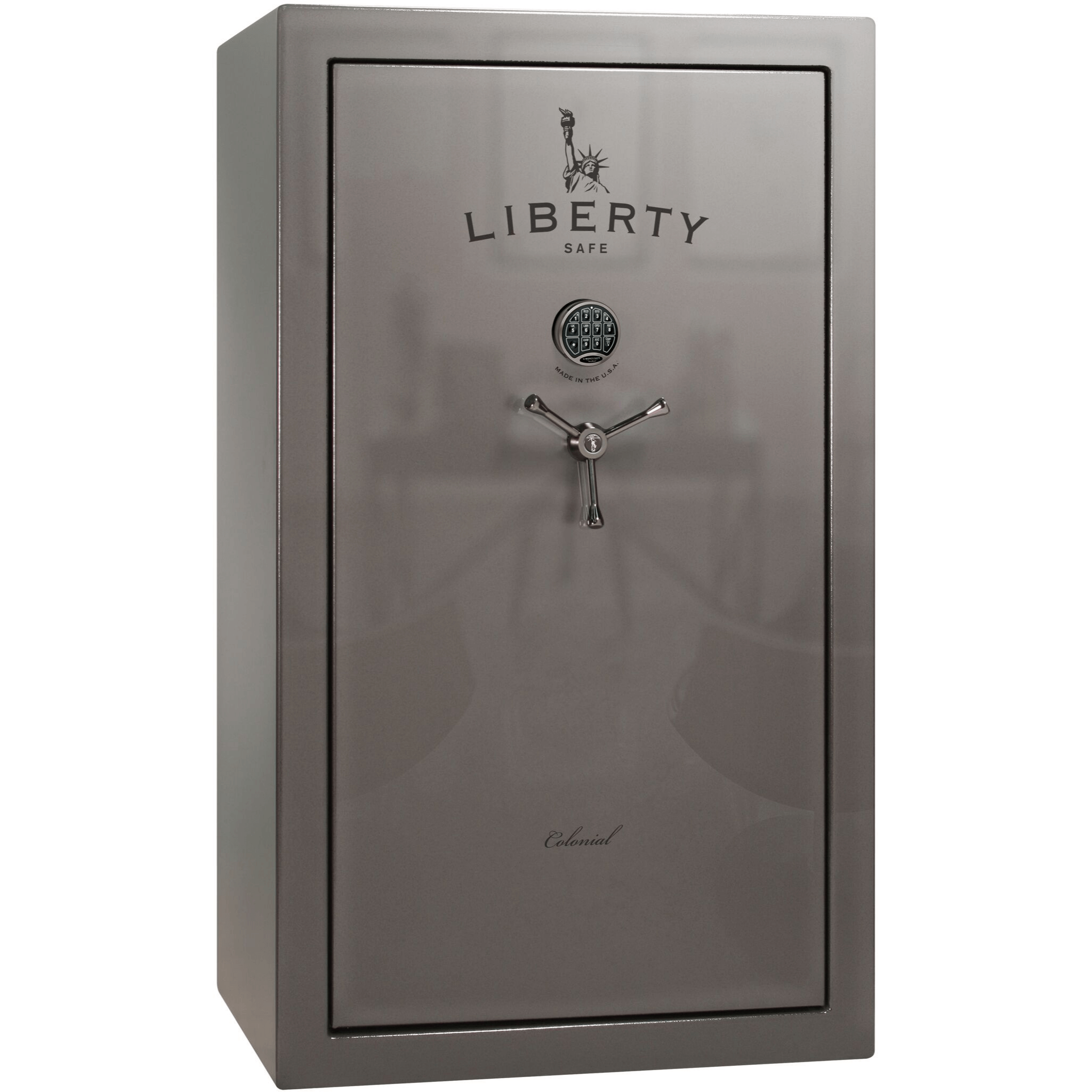 Colonial Series | Level 3 Security | 75 Minute Fire Protection | 50XT | DIMENSIONS: 72.5"(H) X 42"(W) X 30.5"(D) | Black Gloss | Electronic Lock, photo 59