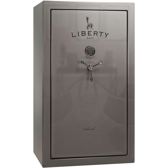 Colonial Series | Level 3 Security | 75 Minute Fire Protection | 50XT | DIMENSIONS: 72.5"(H) X 42"(W) X 30.5"(D) | Black Gloss | Electronic Lock, photo 22
