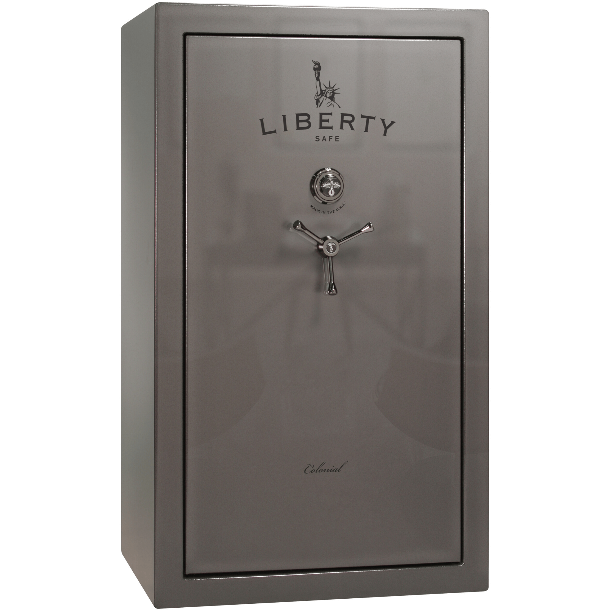 Colonial Series | Level 3 Security | 75 Minute Fire Protection | 50XT | DIMENSIONS: 72.5"(H) X 42"(W) X 30.5"(D) | Gray Gloss | Electronic Lock, photo 61