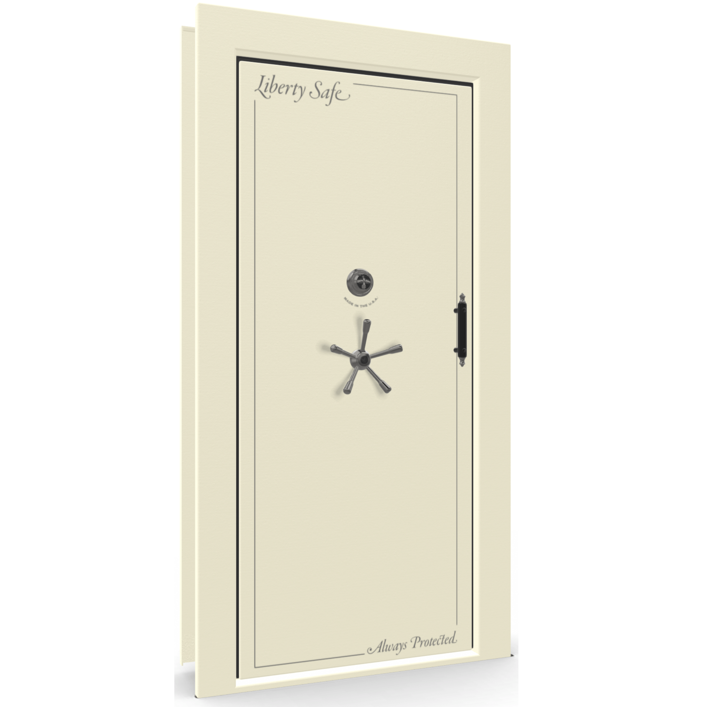 Vault Door Series | Out-Swing | Right Hinge | Black Gloss | Mechanical Lock, photo 11