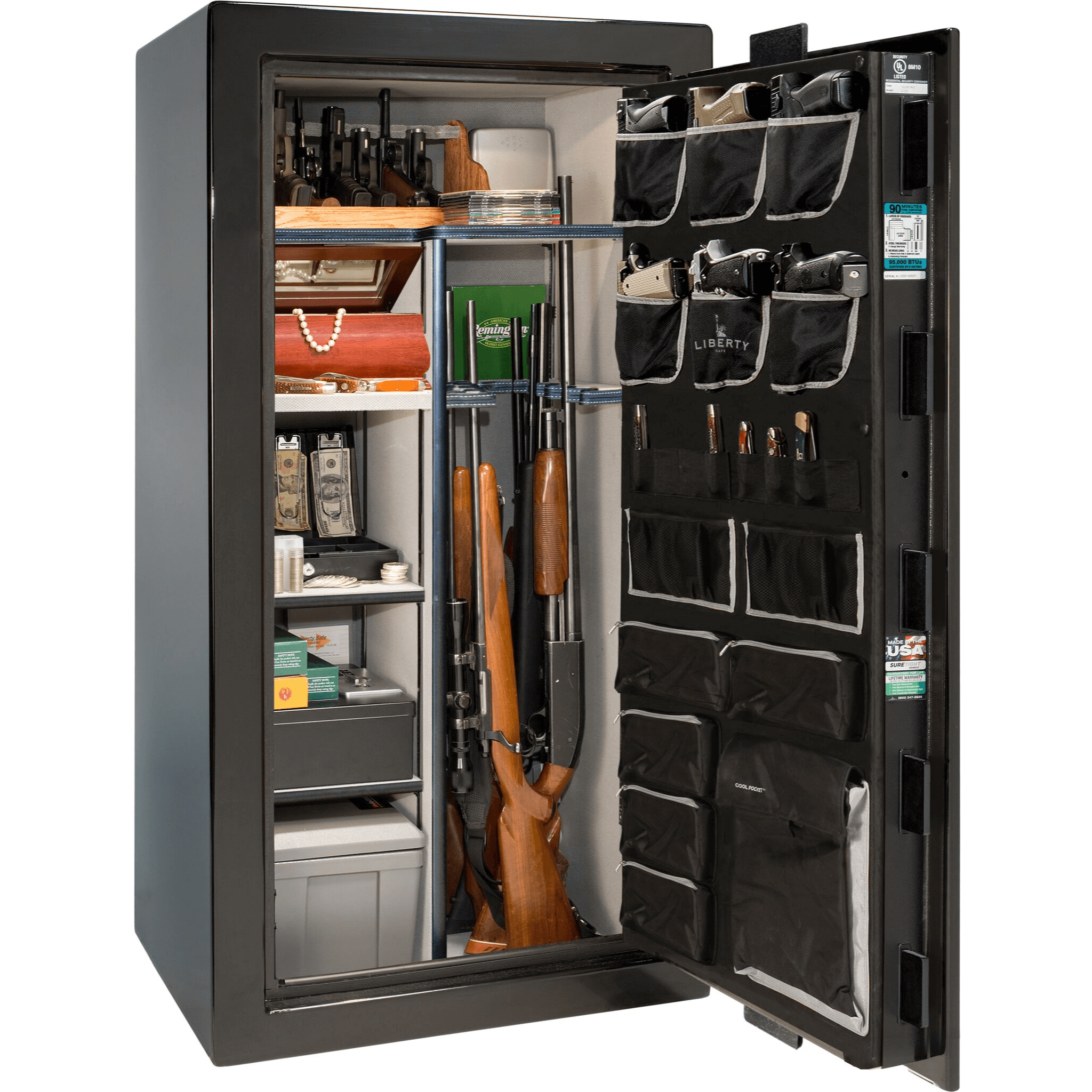 Liberty Lincoln 25 Gun Safe with Electronic Lock, view 36