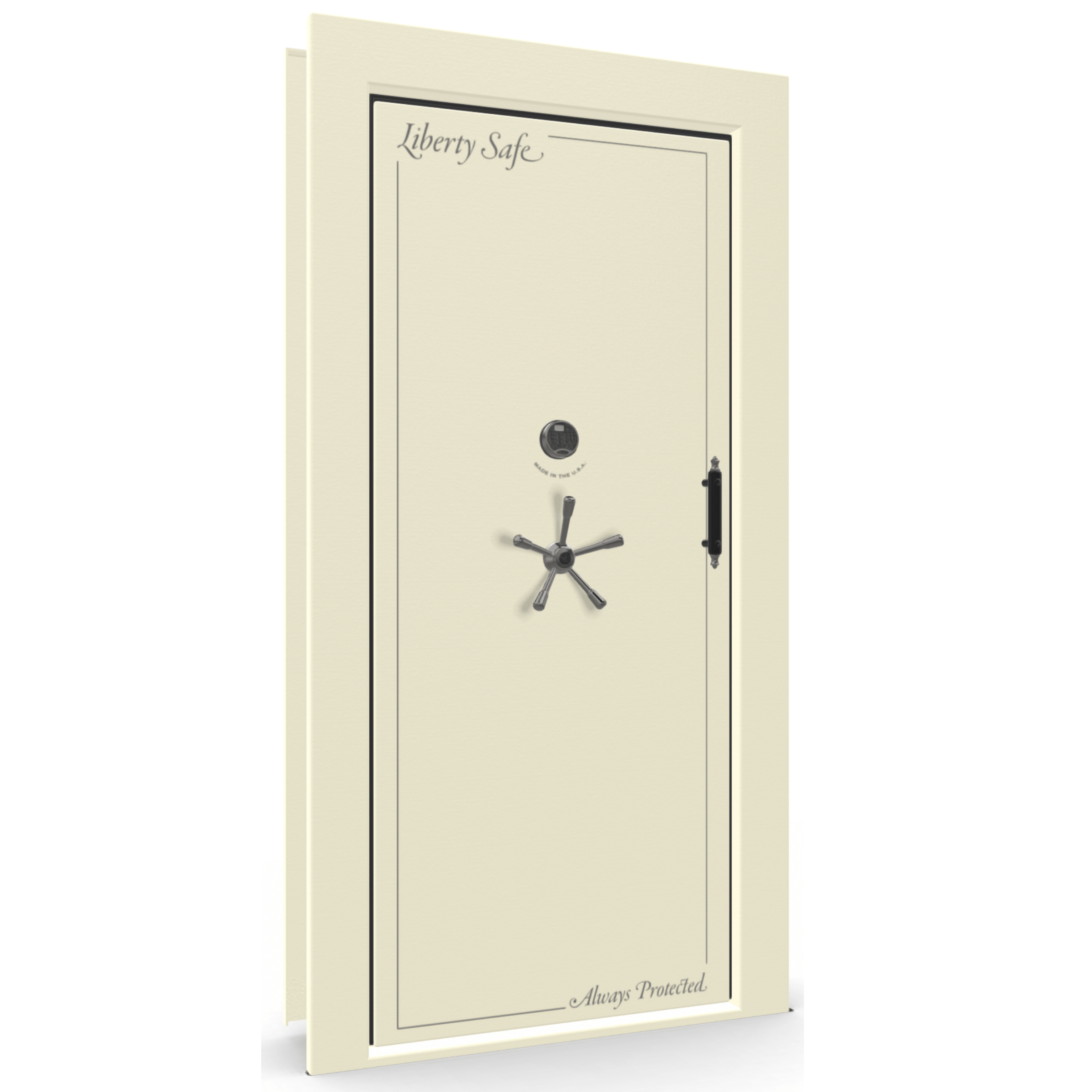 Vault Door Series | Out-Swing | Right Hinge | Champagne Gloss | Mechanical Lock, photo 29