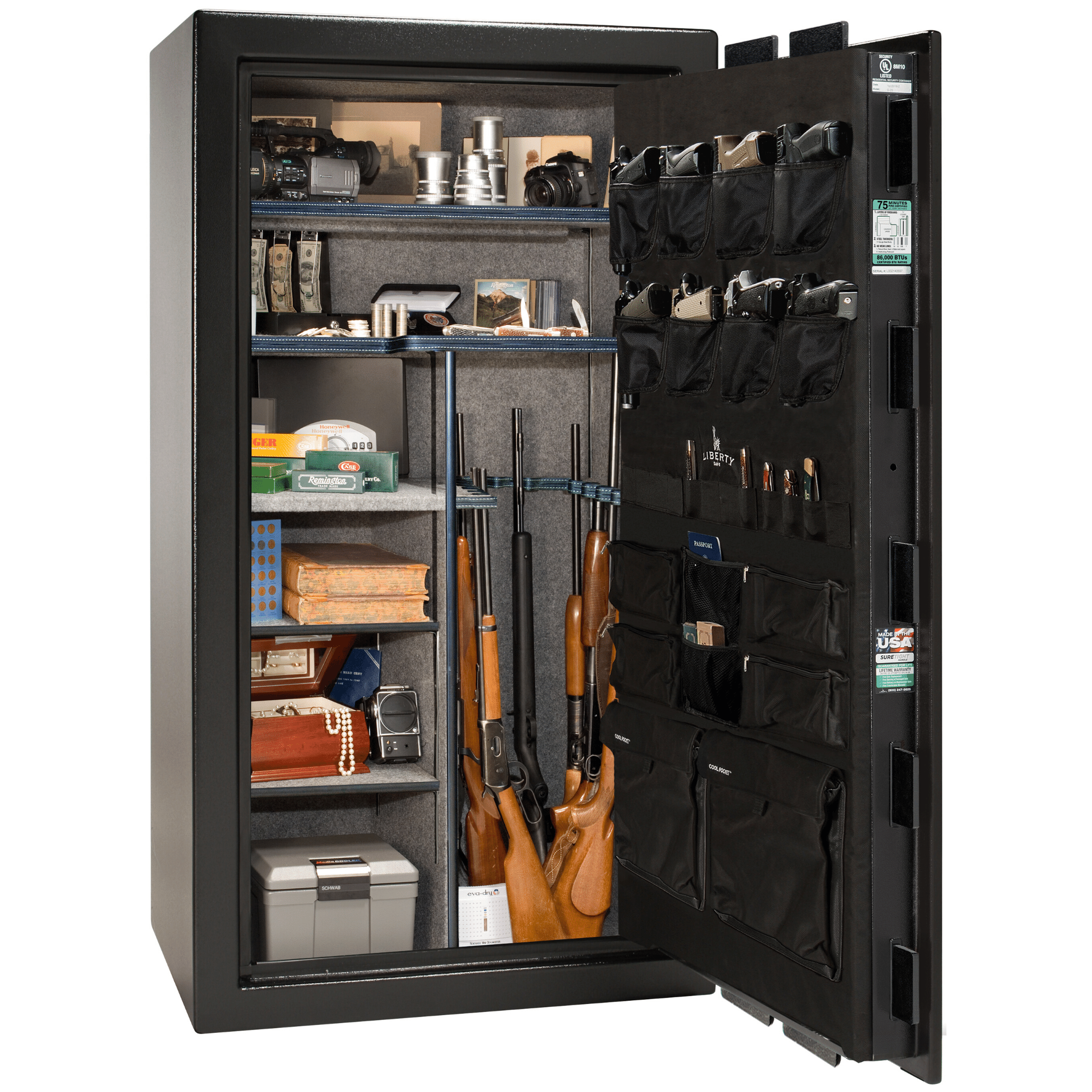 Liberty Franklin 40 Gun Safe with Electronic Lock, view 12