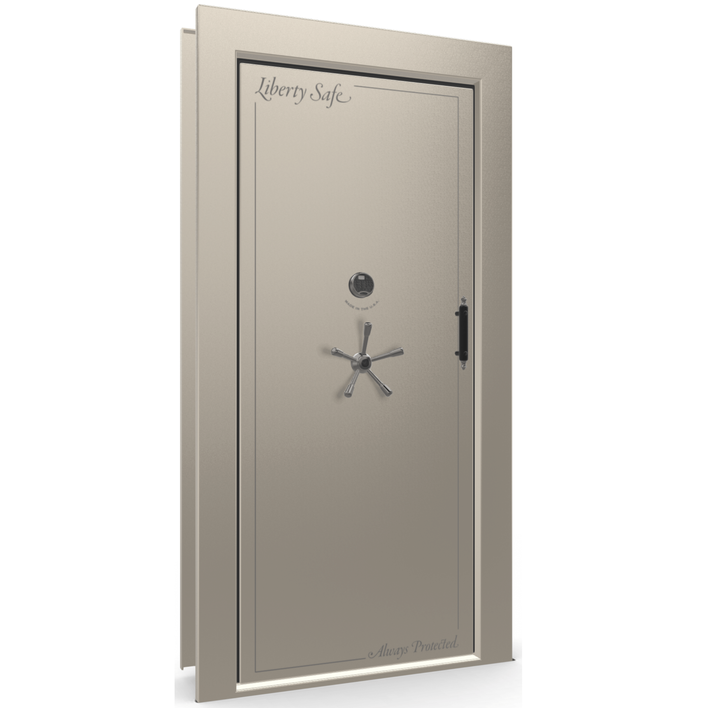 Vault Door Series | Out-Swing | Left Hinge | Black Gloss | Mechanical Lock, photo 39