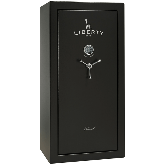 Colonial Series | Level 3 Security | 75 Minute Fire Protection | 23 | DIMENSIONS: 60.5"(H) X 30"(W) X 25"(D) | Black Textured | Electronic Lock, photo 16