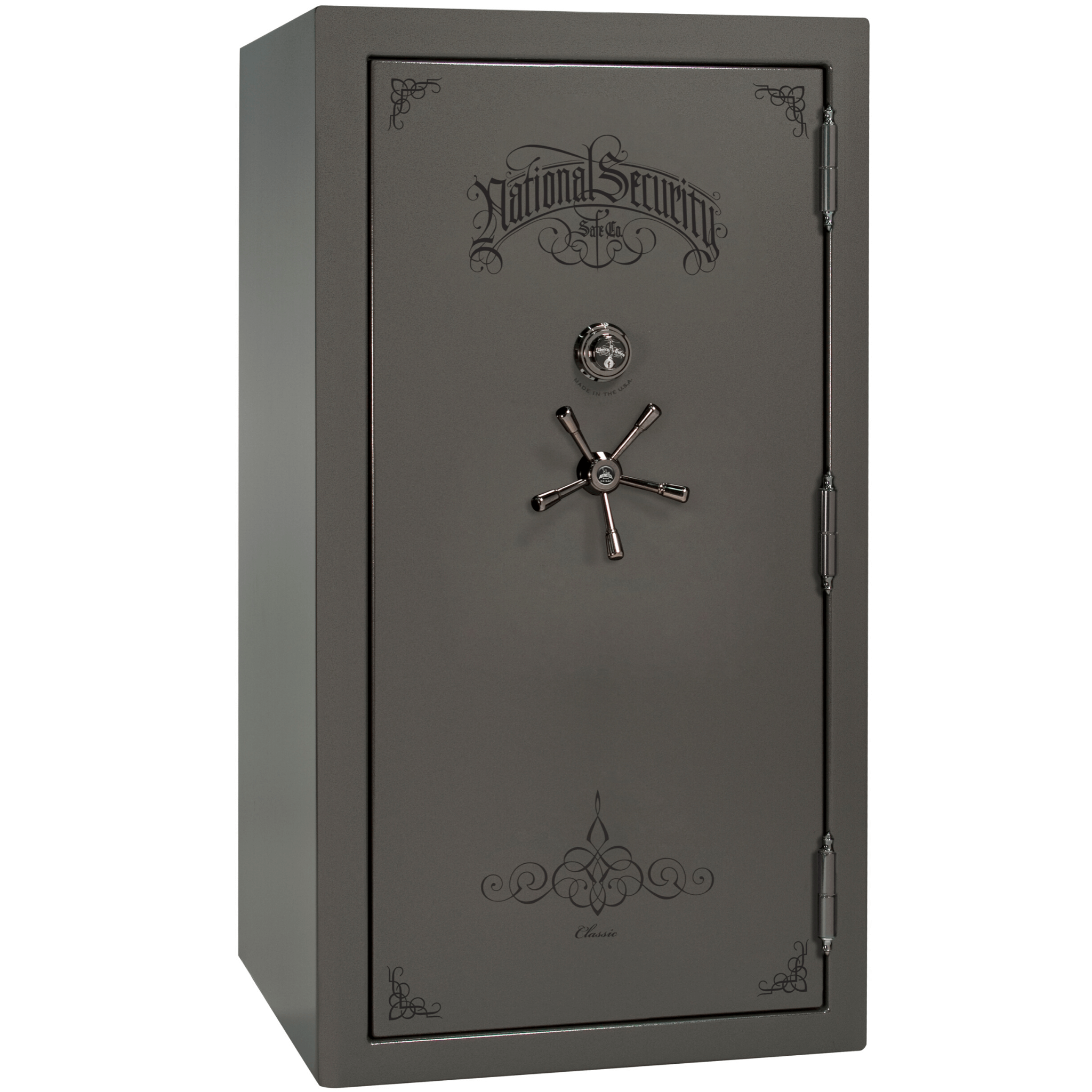 Classic Plus Series | Level 7 Security | 110 Minute Fire Protection | 50 | DIMENSIONS: 72.5"(H) X 42"(W) X 32"(D) | Gray Marble | Mechanical Lock, photo 27