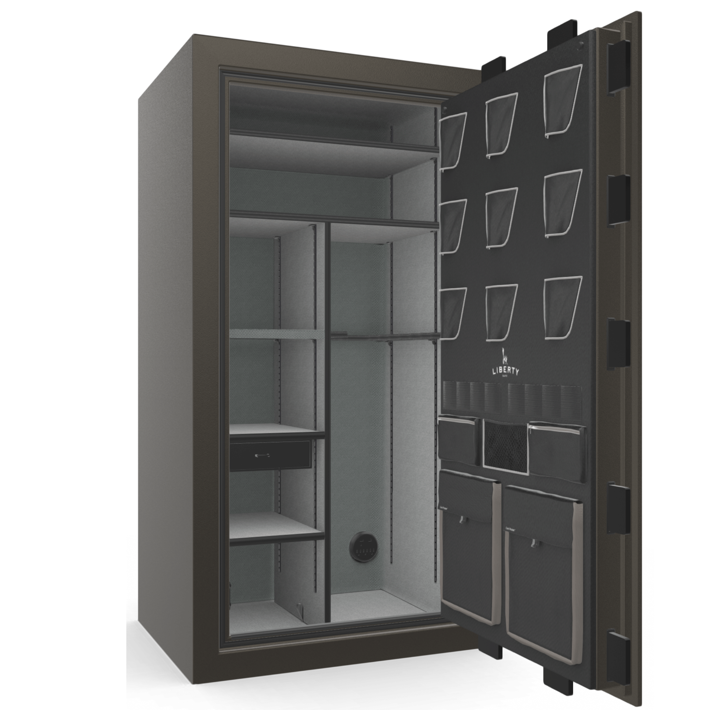 Classic Plus Series | Level 7 Security | 110 Minute Fire Protection | 50 | DIMENSIONS: 72.5"(H) X 42"(W) X 32"(D) | Gray Marble | Electronic Lock, photo 28