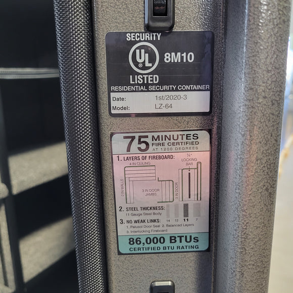 Used Liberty Fatboy Gun Safe, photo 4