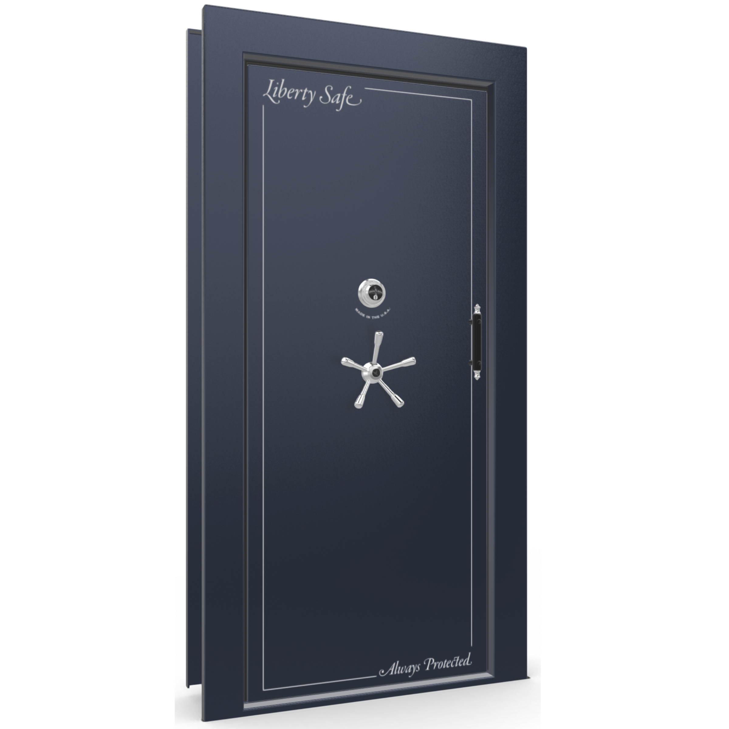 Vault Door Series | Out-Swing | Left Hinge | Champagne Gloss | Mechanical Lock, photo 37