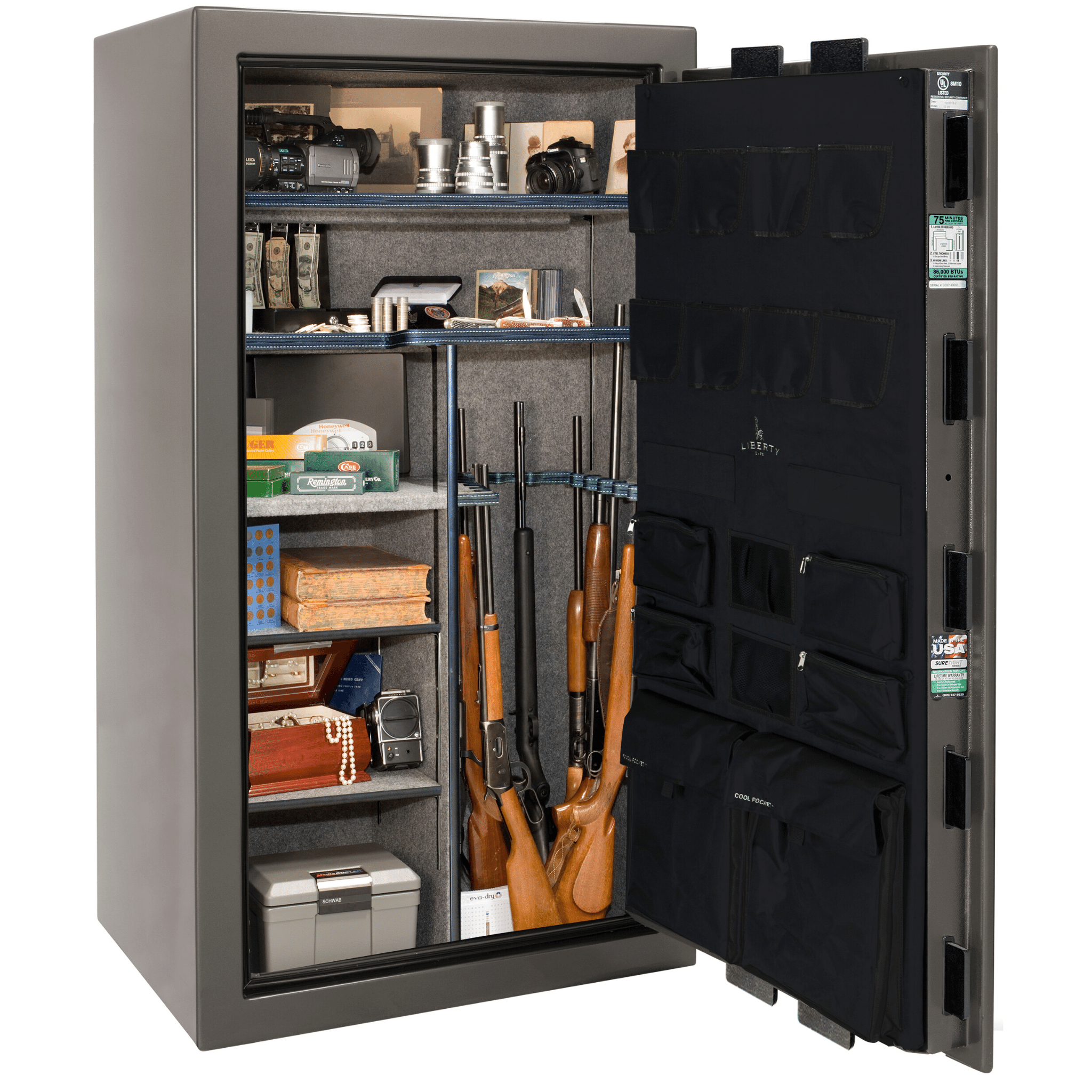 Liberty Franklin 40 Gun Safe with Electronic Lock, view 4