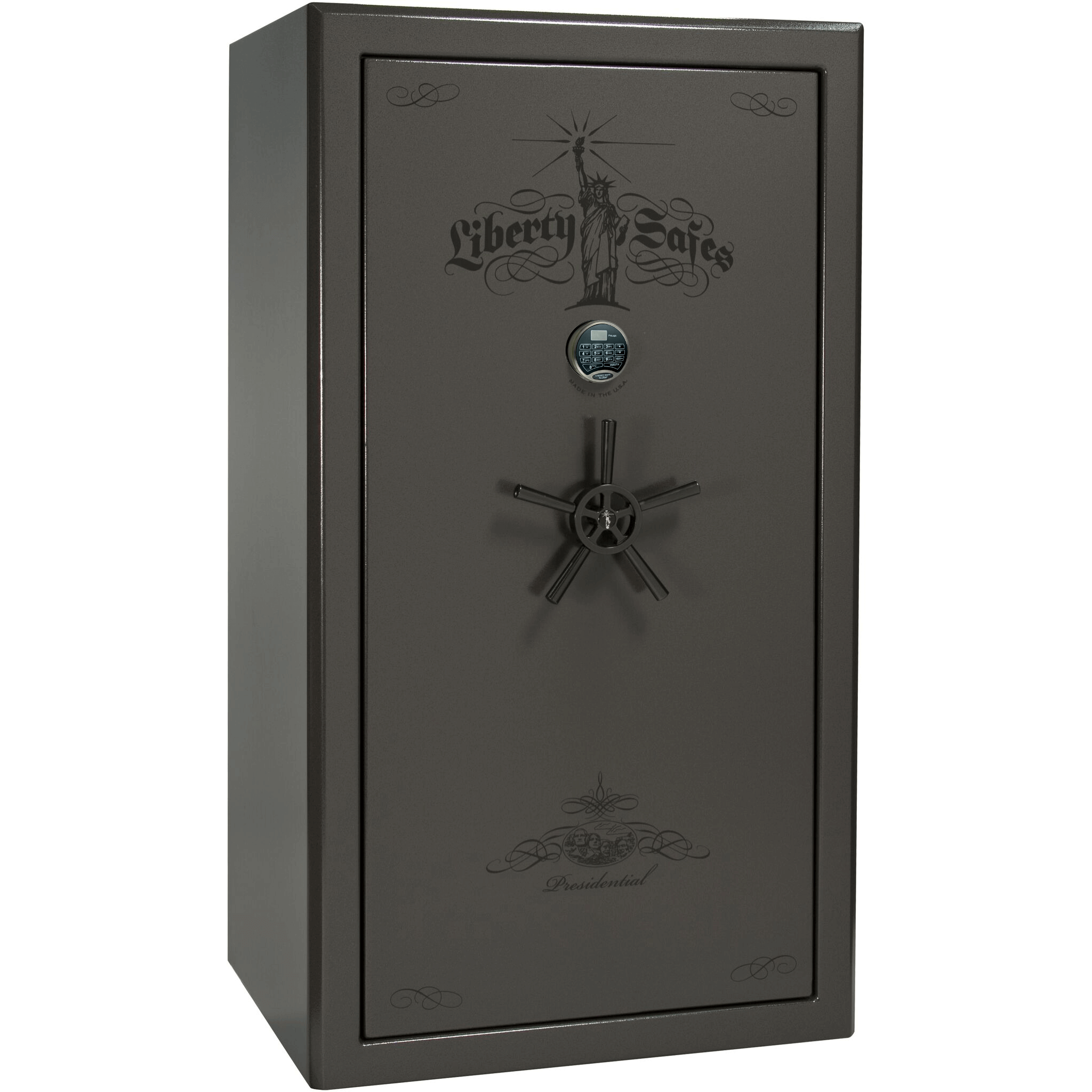Presidential Series | Level 8 Security | 2.5 Hours Fire Protection | 50 | Dimensions: 72.5"(H) x 42"(W) x 32"(D) | Burgundy Marble | Mechanical Lock, photo 33