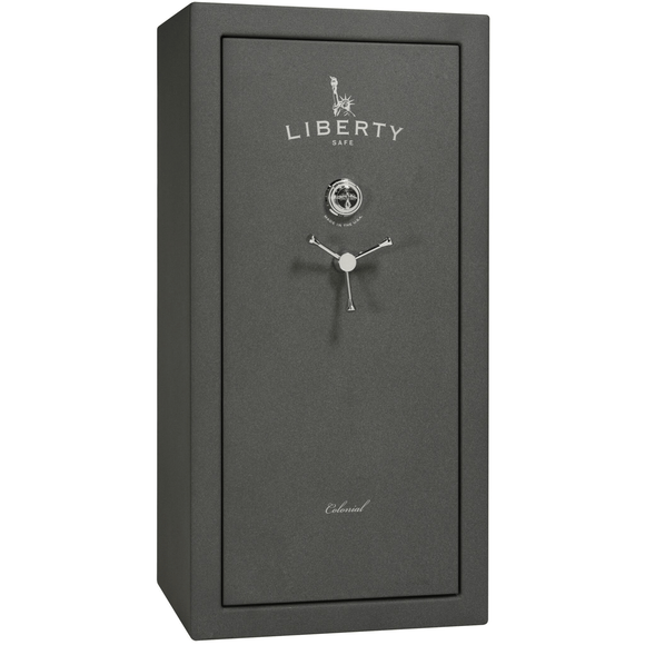 Colonial Series | Level 3 Security | 75 Minute Fire Protection | 23 | DIMENSIONS: 60.5"(H) X 30"(W) X 25"(D) | Gray Gloss | Electronic Lock, photo 19