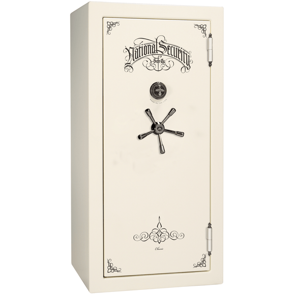 Classic Plus Series | Level 7 Security | 110 Minute Fire Protection | 25 | DIMENSIONS: 60.5"(H) X 30"(W) X 28.5"(D) | Black Gloss | Mechanical Lock, photo 1