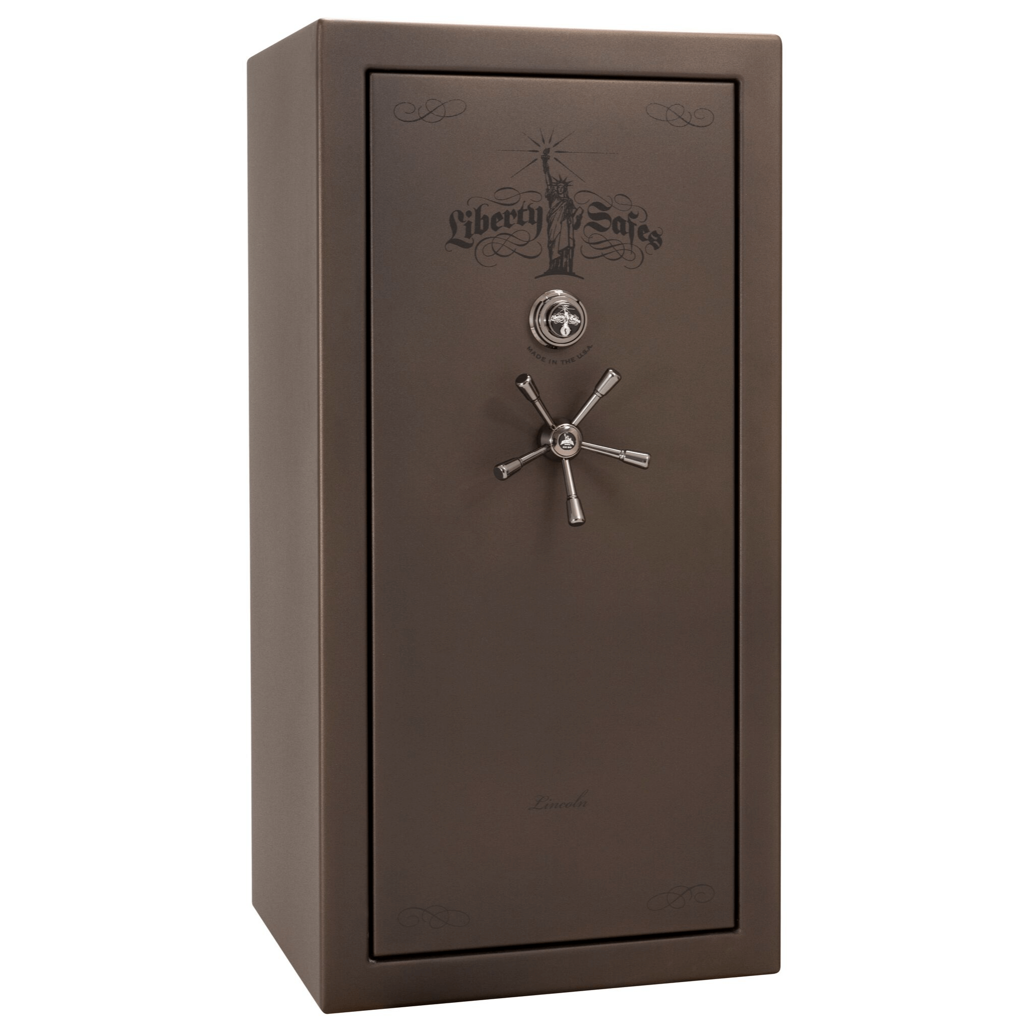 Lincoln Series | Level 5 Security | 110 Minute Fire Protection | 25 | Dimensions: 60.5"(H) x 30"(W) x 28.5"(D) | Granite Textured | Mechanical Lock, photo 7