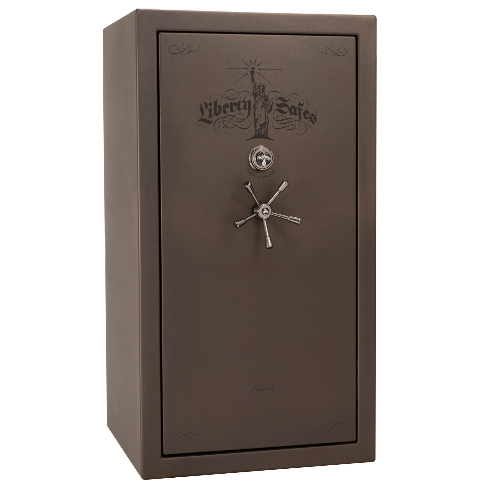 Lincoln Series | Level 5 Security | 110 Minute Fire Protection | 50 | Dimensions: 72.5"(H) x 42"(W) x 32"(D) | Granite Textured | Mechanical Lock, photo 39