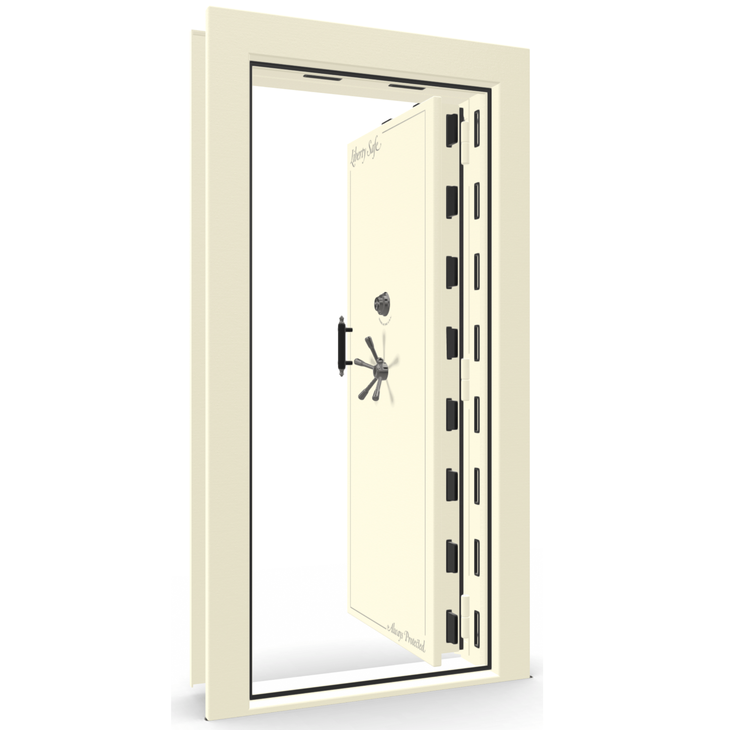 Vault Door Series | In-Swing | Right Hinge | Black Gloss | Electronic Lock, photo 10