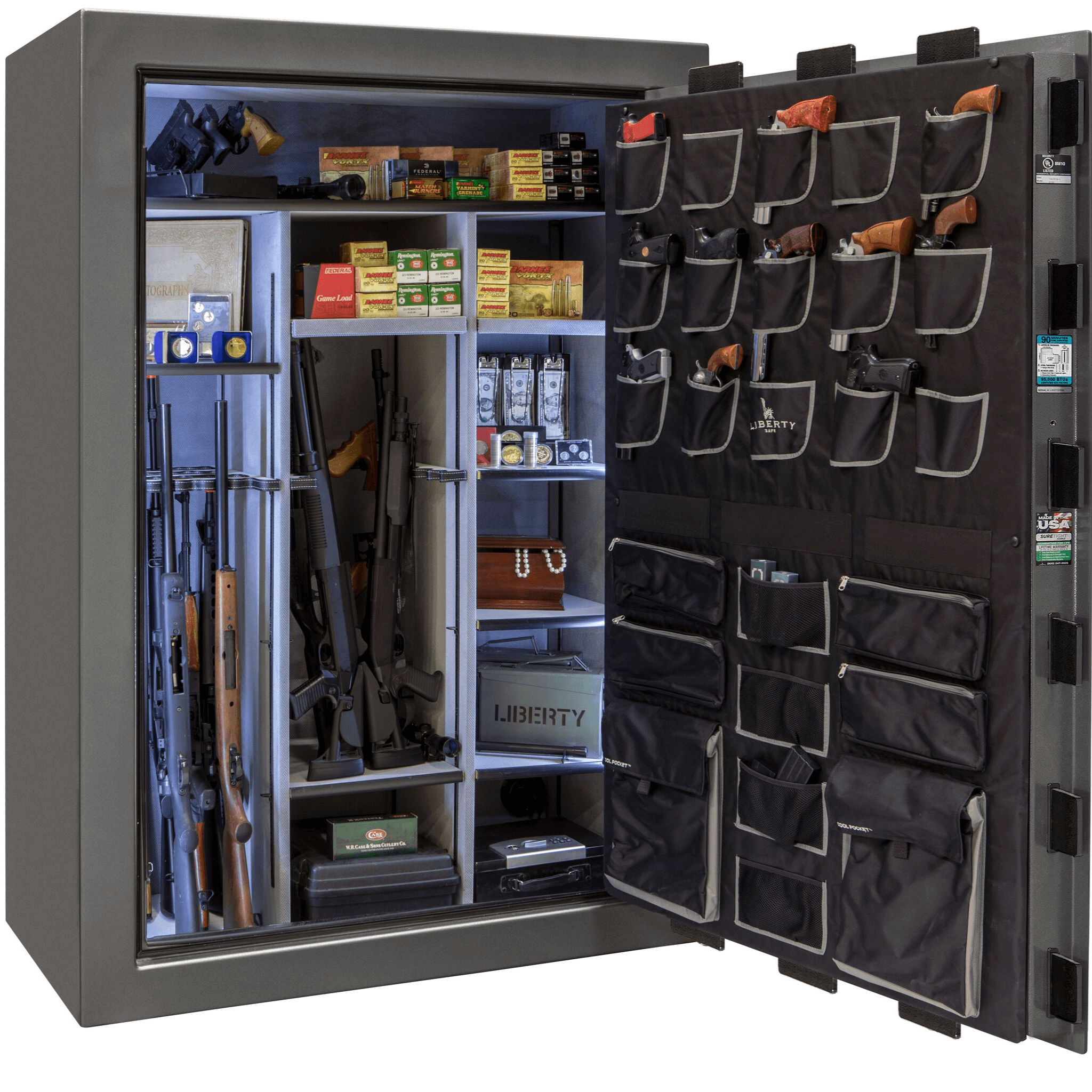 Liberty National Classic Select 60 Extreme Gun Safe with Electronic Lock, photo 22