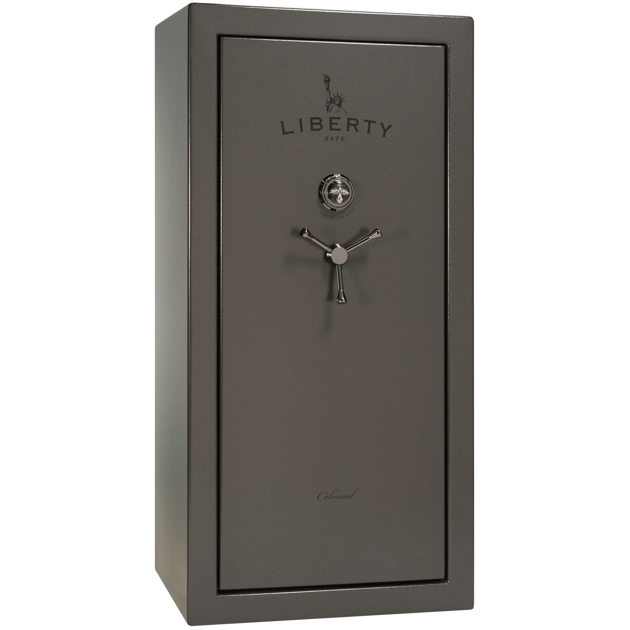 Colonial Series | Level 3 Security | 75 Minute Fire Protection | 23 | DIMENSIONS: 60.5"(H) X 30"(W) X 25"(D) | White Gloss Brass | Electronic Lock, photo 17