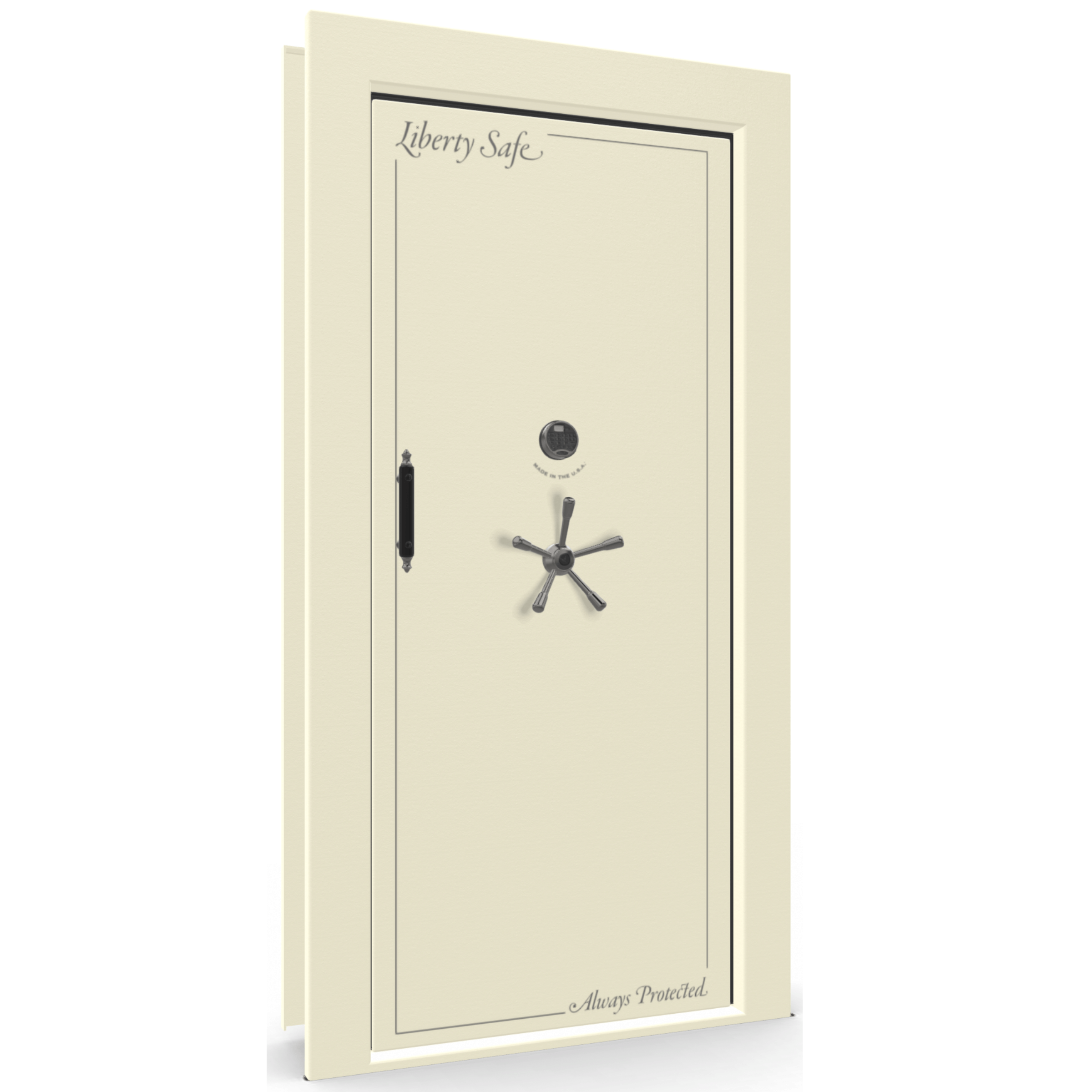 Vault Door Series | In-Swing | Right Hinge | Champagne Gloss | Mechanical Lock, photo 7