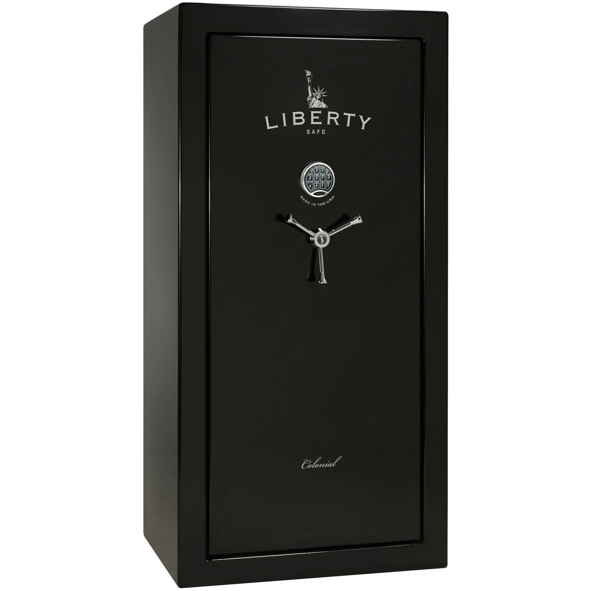 Colonial Series | Level 3 Security | 75 Minute Fire Protection | 30 | DIMENSIONS: 60.5"(H) X 36"(W) X 25"(D) | Black Textured | Electronic Lock, photo 19