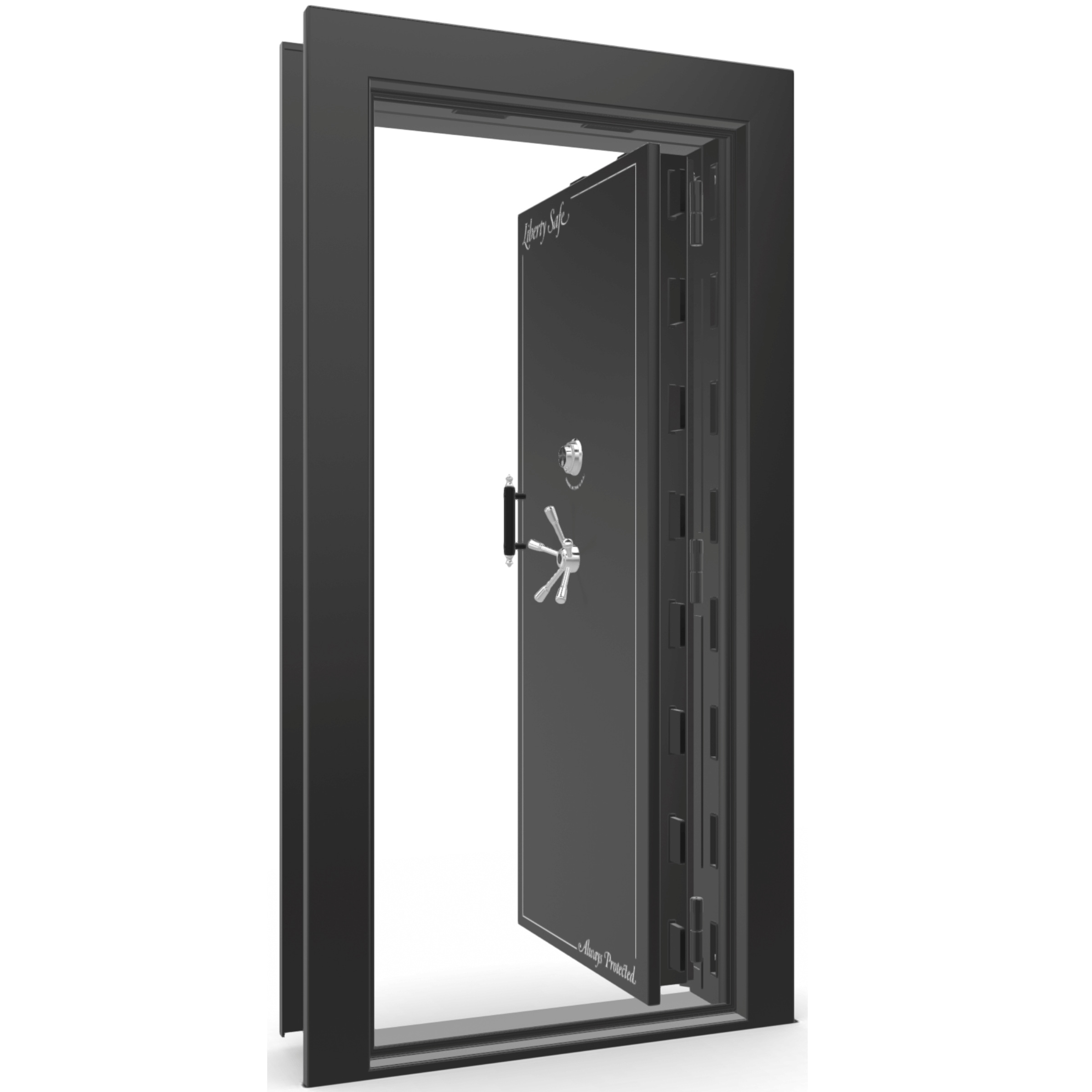 Vault Door Series | In-Swing | Right Hinge | Blue Gloss | Electronic Lock, photo 10