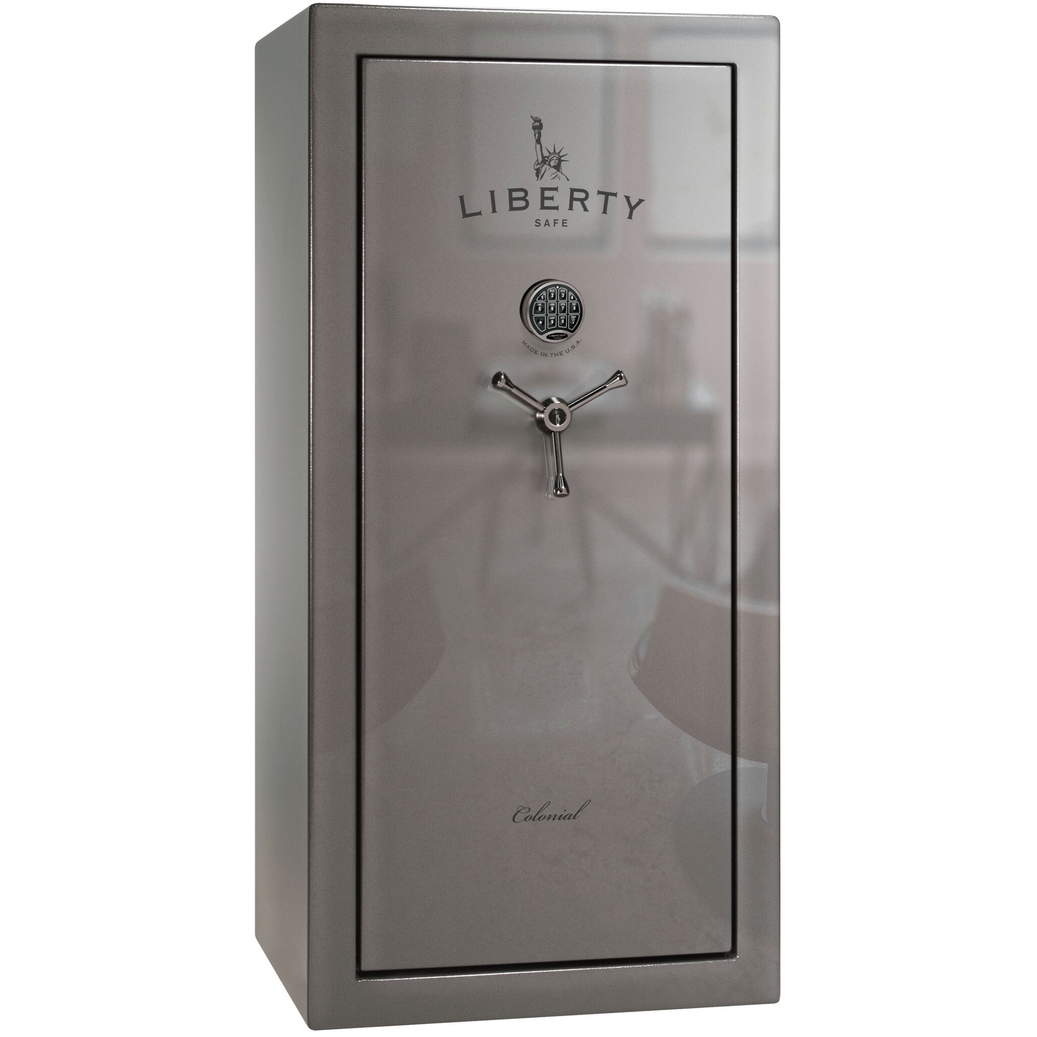 Colonial Series | Level 3 Security | 75 Minute Fire Protection | 30 | DIMENSIONS: 60.5"(H) X 36"(W) X 25"(D) | Black Gloss | Electronic Lock, photo 27