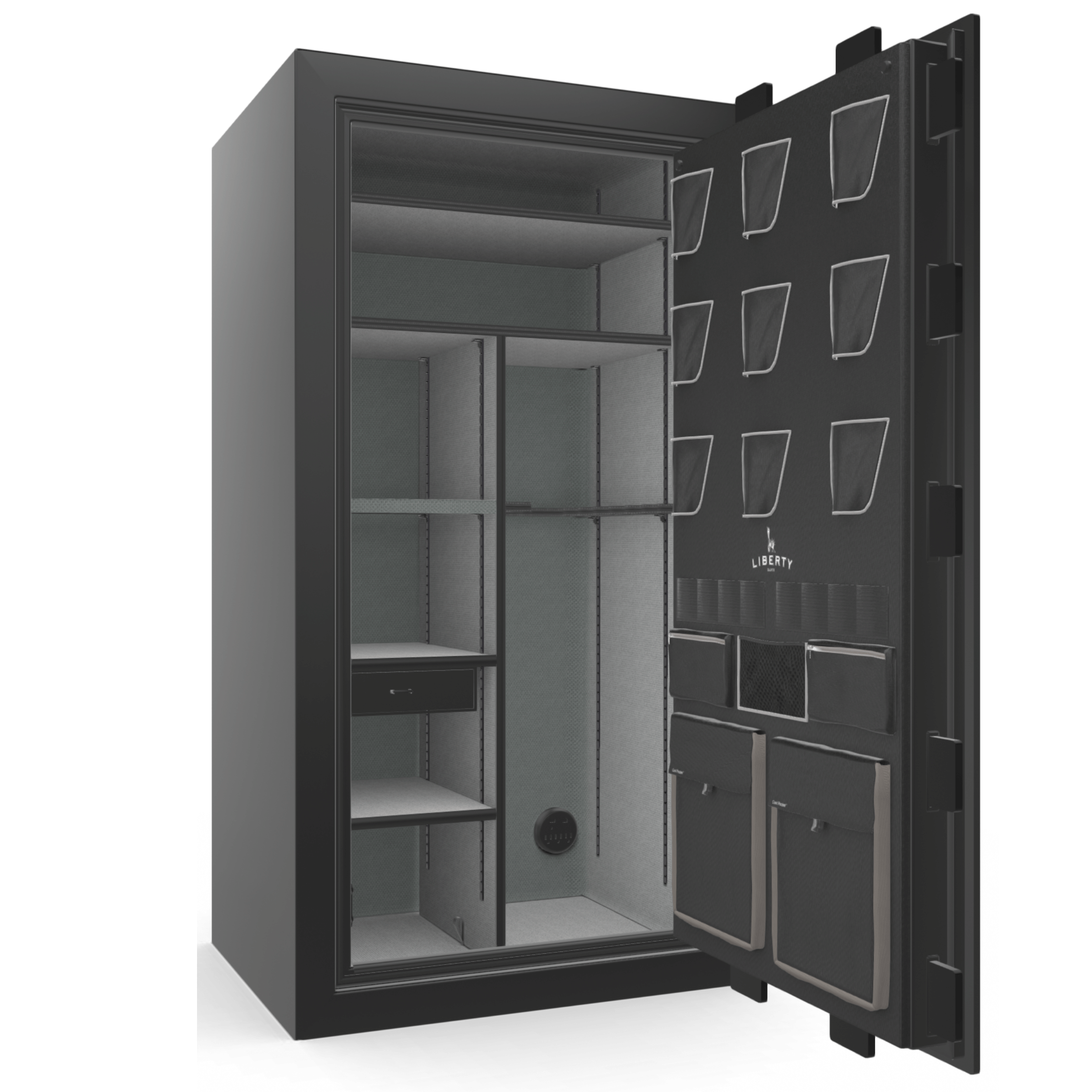 Classic Plus Series | Level 7 Security | 110 Minute Fire Protection | 50 | DIMENSIONS: 72.5"(H) X 42"(W) X 32"(D) | Gray 2 Tone | Electronic Lock, photo 38