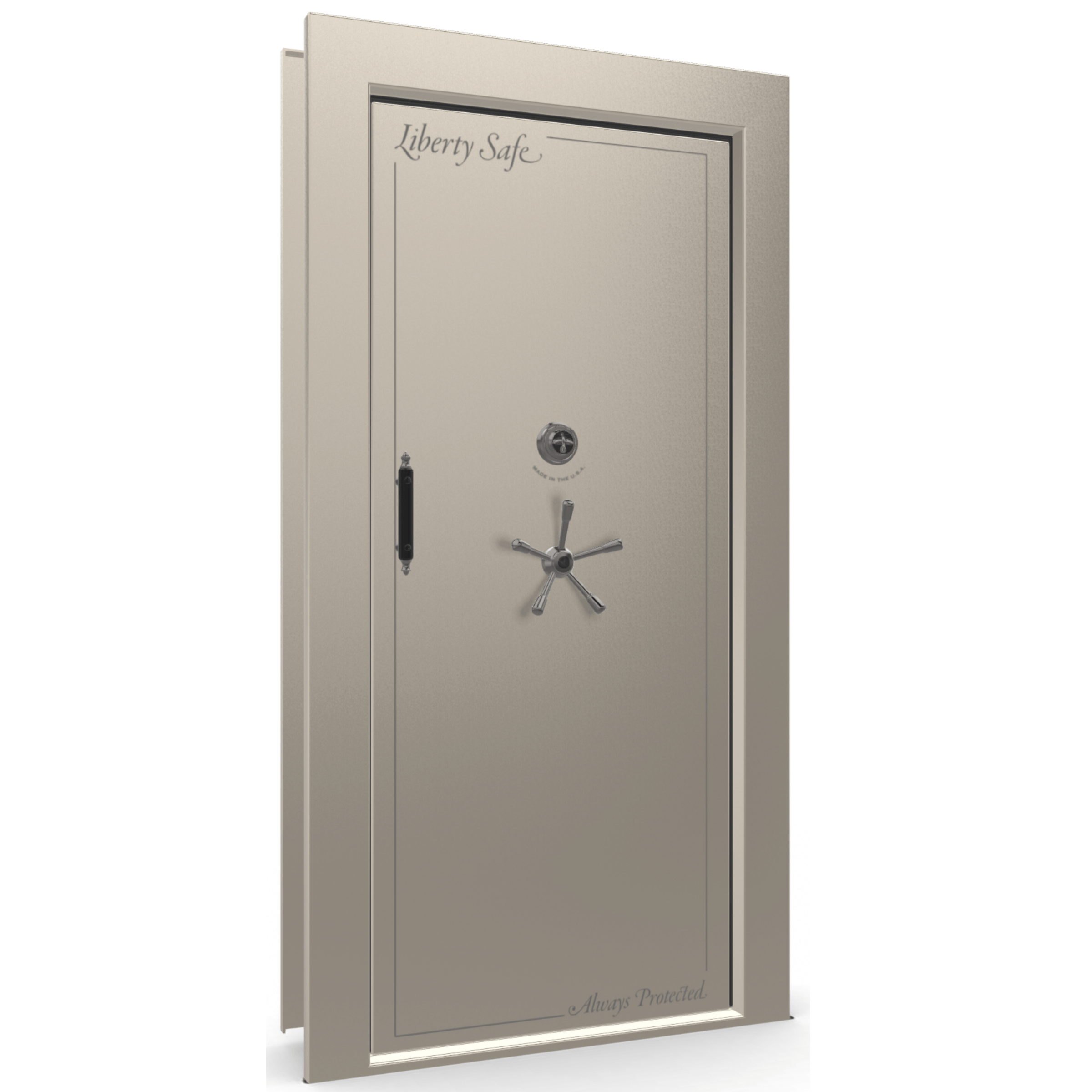 Vault Door Series | In-Swing | Left Hinge | White Marble | Mechanical Lock, photo 13