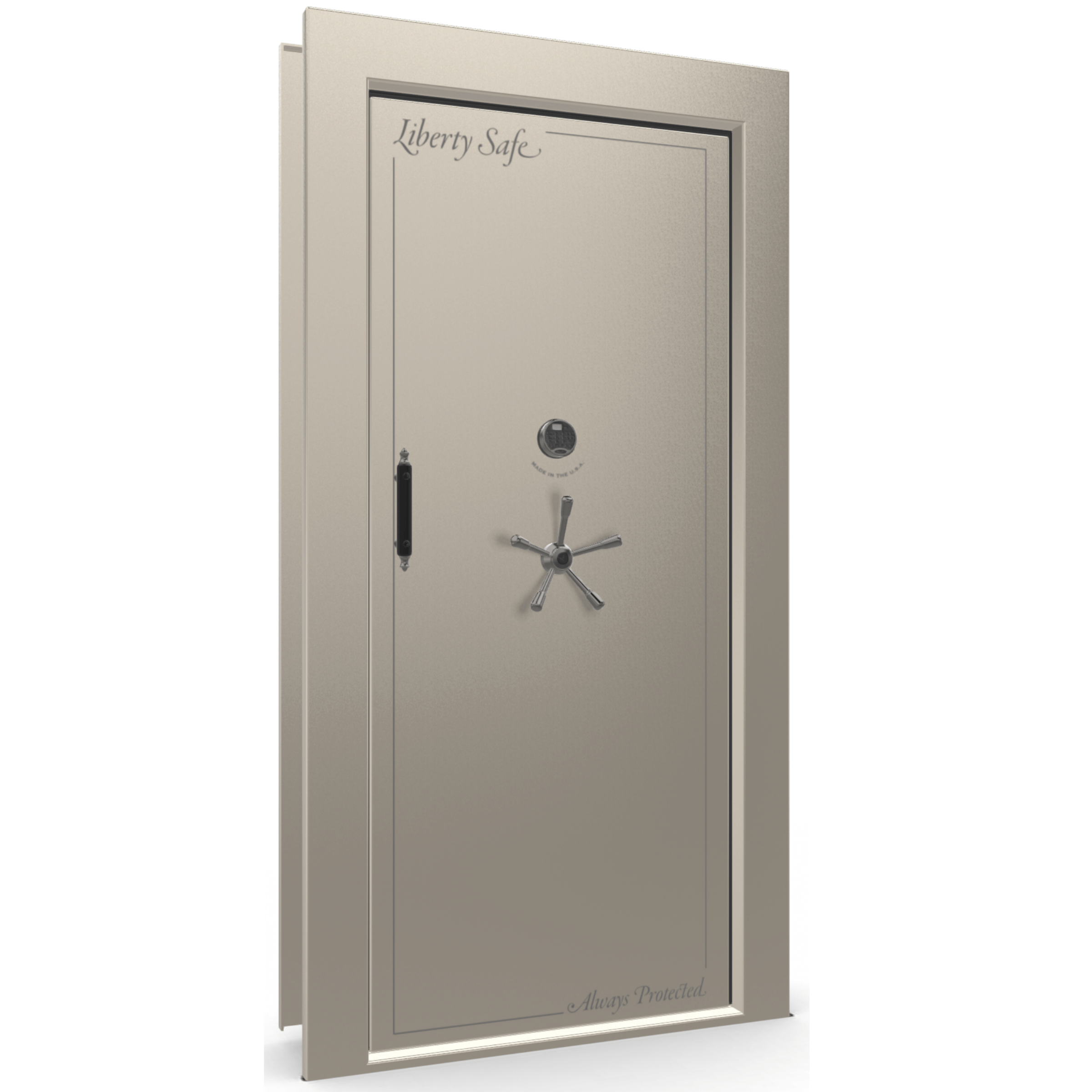 Vault Door Series | In-Swing | Left Hinge | Black Gloss | Mechanical Lock, photo 15
