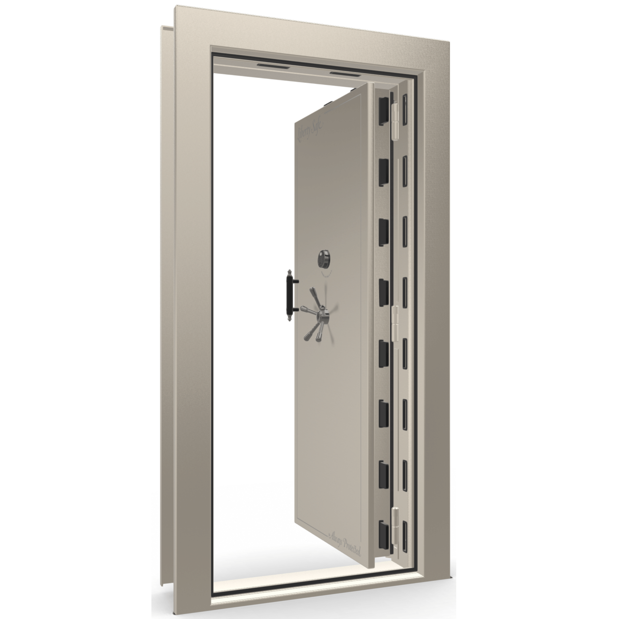 Vault Door Series | In-Swing | Left Hinge | Black Gloss | Electronic Lock, photo 18