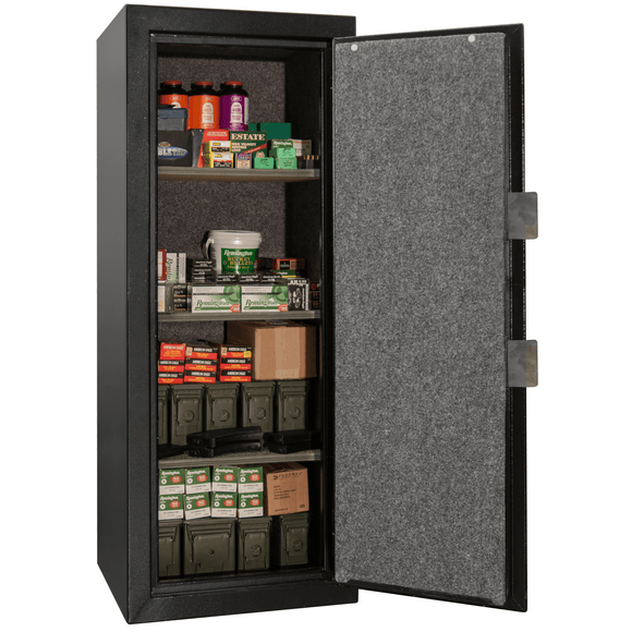 Ammo Can | 18 | Black | Chrome Electronic Lock | 59.5"(H) x 24.25"(W) x 22"(D), photo 2