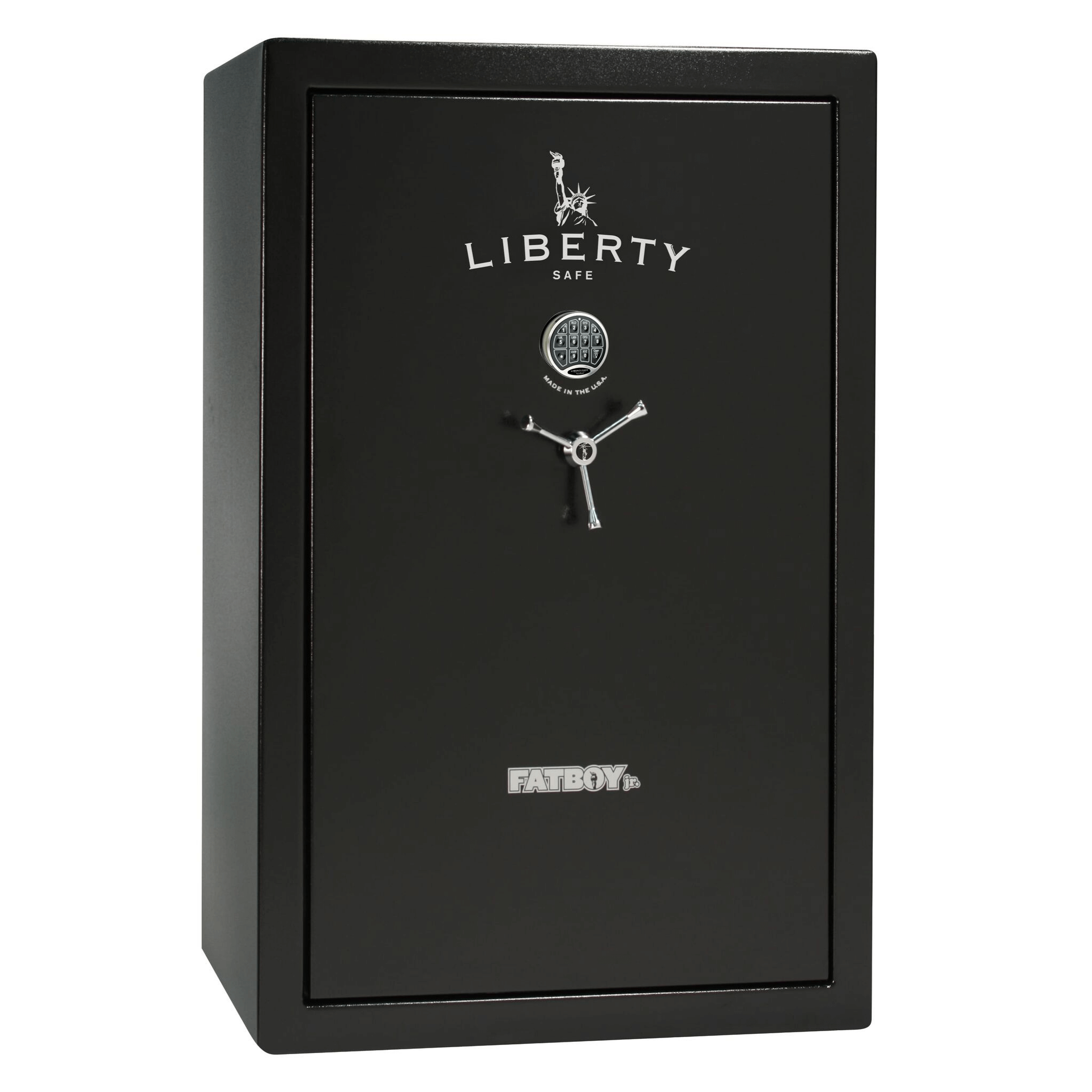 Fatboy Jr. Series | Level 3 Security | 75 Minute Fire Protection | 48 | Dimensions: 60.5"(H) x 42"(W) x 25"(D) | Black Textured | Electronic Lock