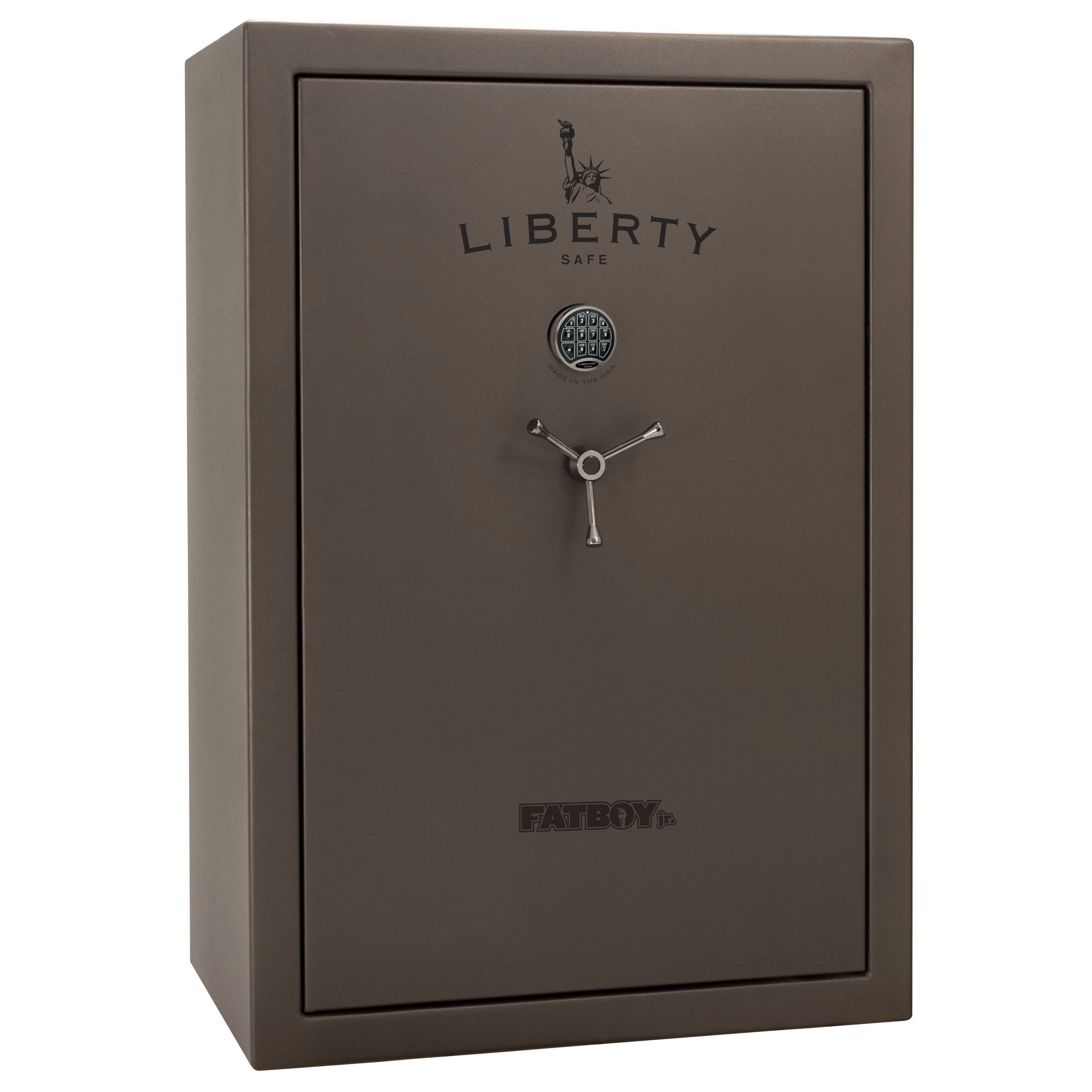 Fatboy Jr. Series | Level 3 Security | 75 Minute Fire Protection | 48XT | Dimensions: 60.5"(H) x 42"(W) x 25"(D) | Extreme 6 in 1 Flex Interior | Black Textured | Electronic Lock