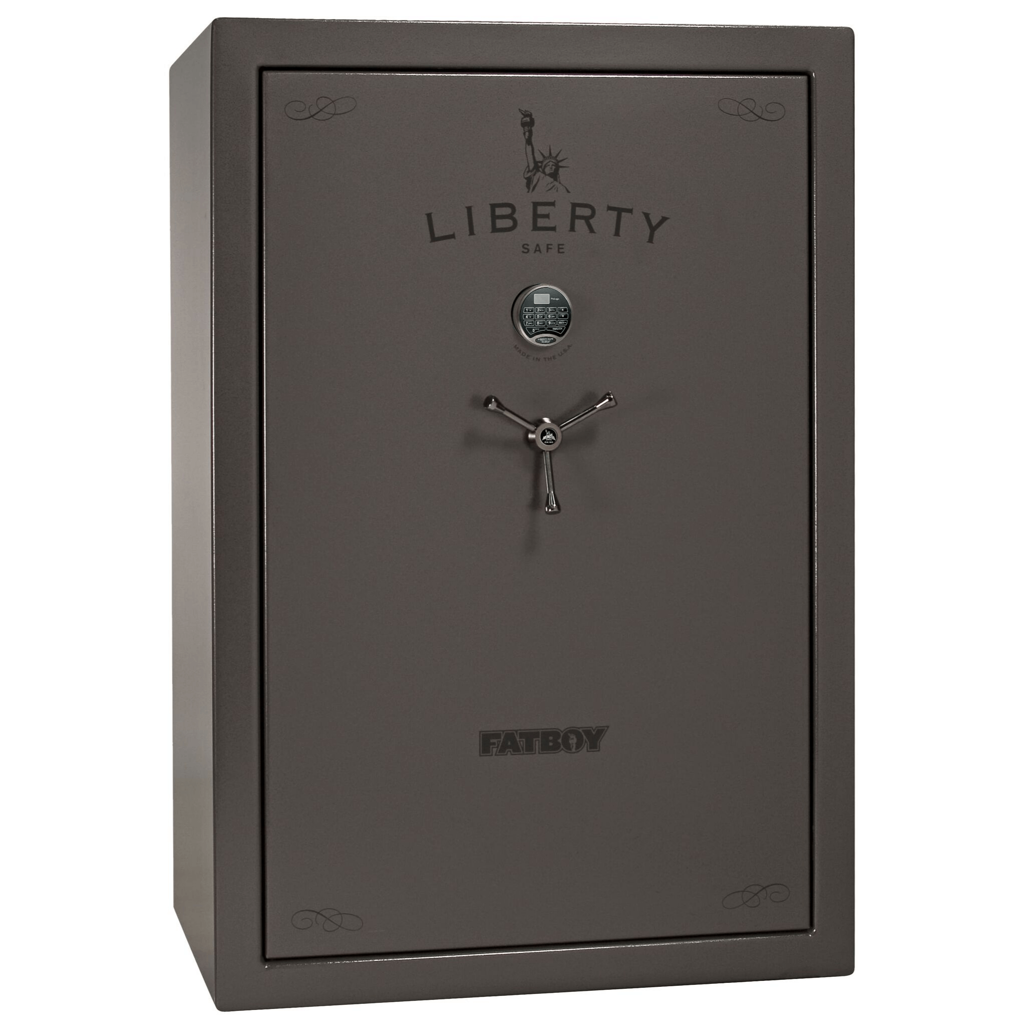 Fatboy Series | Level 4 Security | 90 Minute Fire Protection | 64XT | Dimensions: 60.5"(H) x 42"(W) x 32"(D) | Extreme 6 in 1 Flex Interior | Black Textured | Mechanical Lock