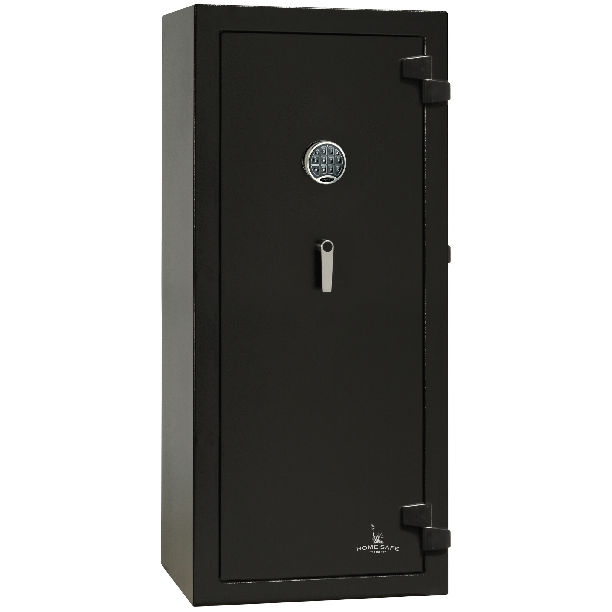 Home Safe | 17 | 60 Minute Fire Protection | Black | Electronic Lock | Dimensions: 59"(H) x 24.25"(W) x 22"(D)