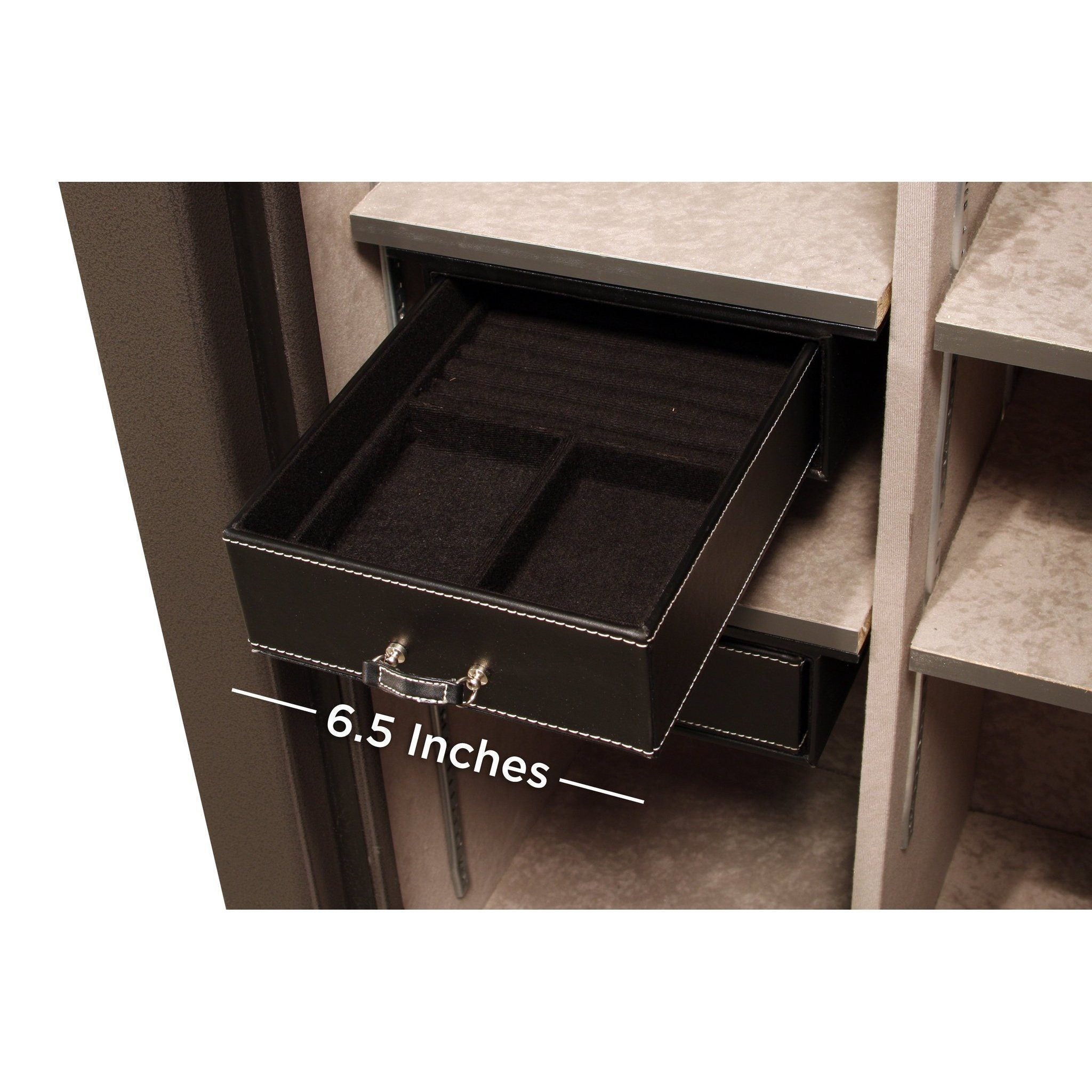 Accessory - Storage - Jewelry Drawer - 6.5 inch - under shelf mount - 20 size safes, photo 2