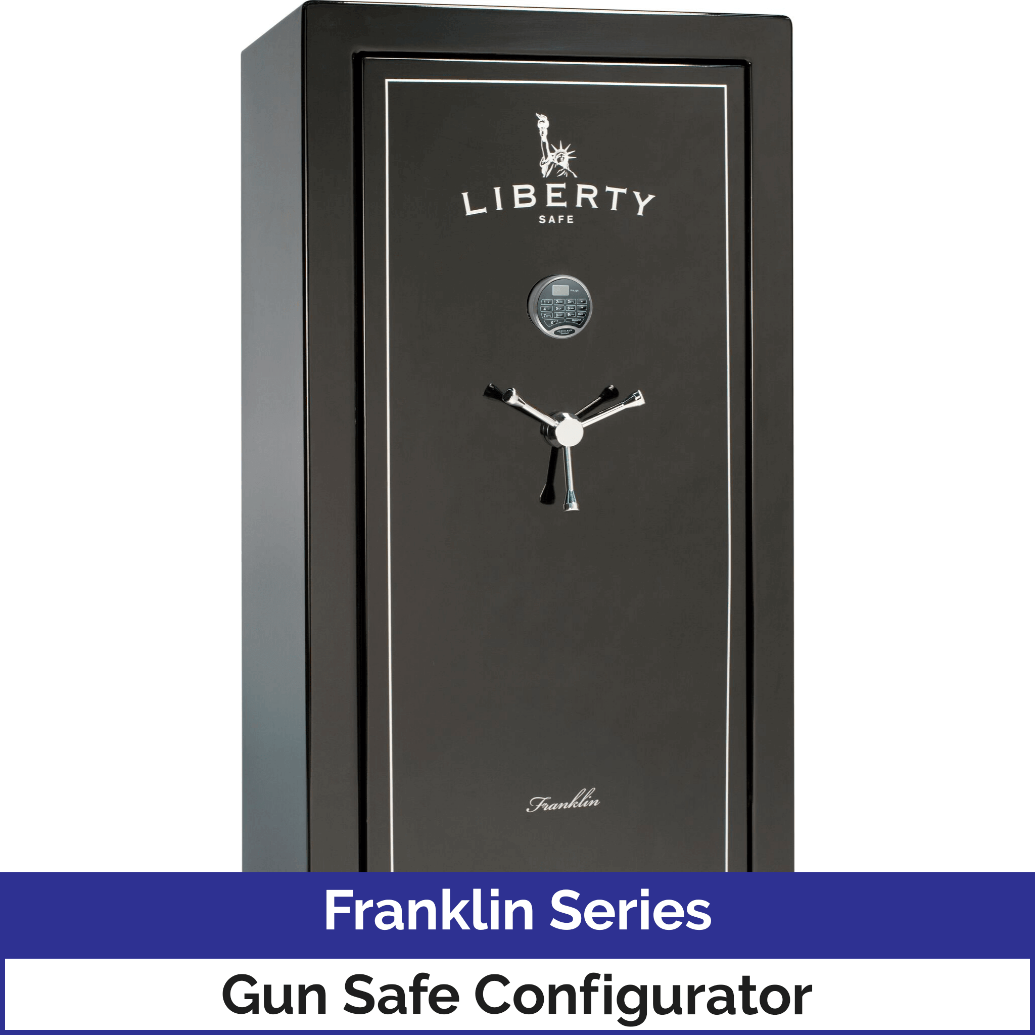 Liberty Franklin Series Gun Safe Configurator, image 1 