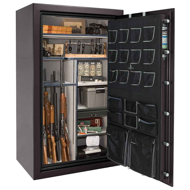 Liberty National Classic Plus 50 Gun Safe with Mechanical Lock, view 24