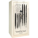 Liberty Colonial 23 Gloss White with Flag Gun Safe, view 1