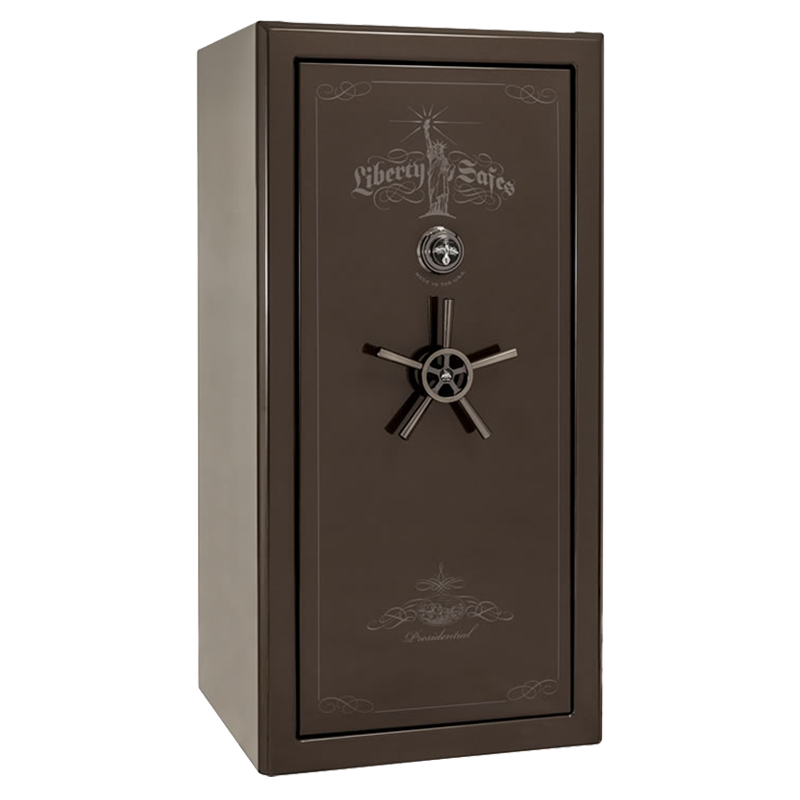 Liberty Presidential 25 Gun Safe with Mechanical Lock For Sale