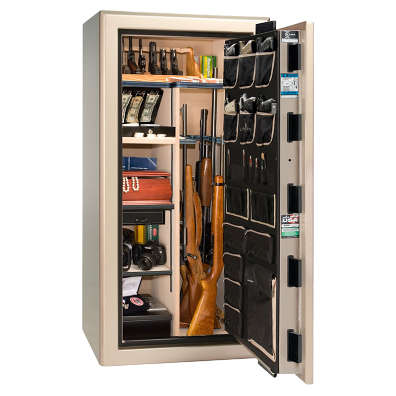 Liberty Presidential 25 Gun Safe with Electronic Lock, view 28