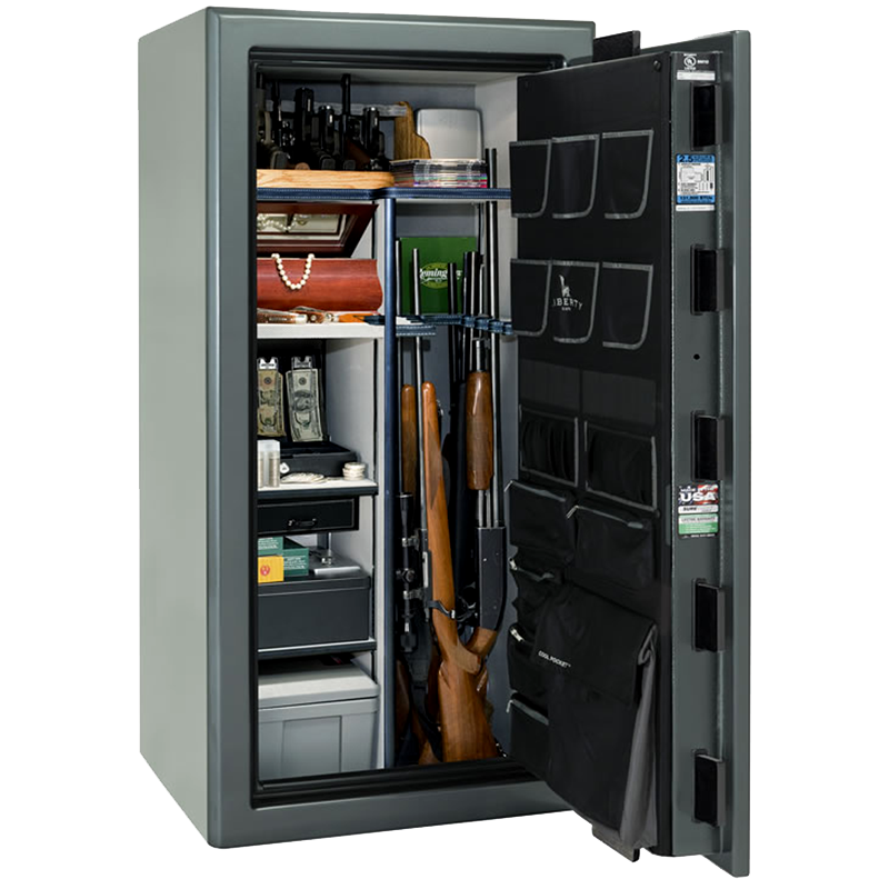 Liberty Presidential 25 Gun Safe with Electronic Lock, view 18