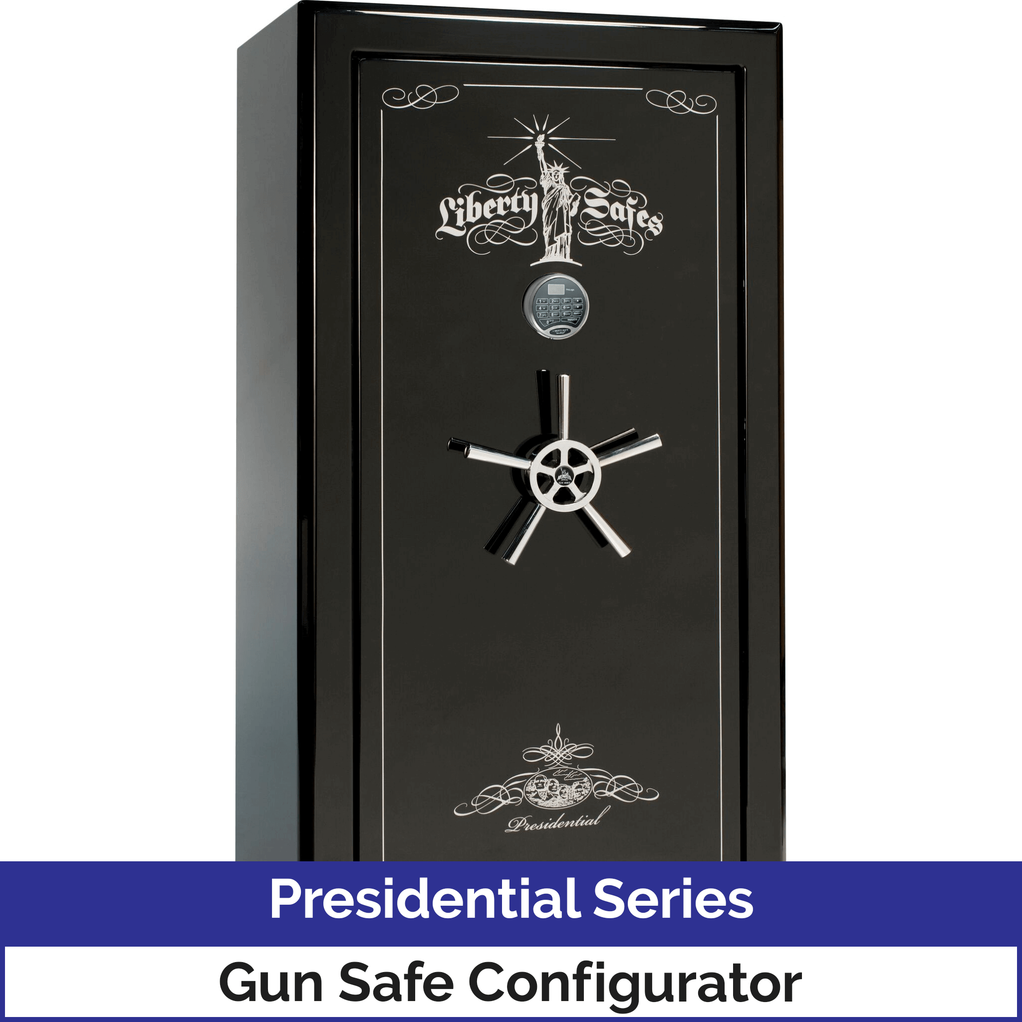 Liberty Presidential Series Gun Safe Configurator, image 1 