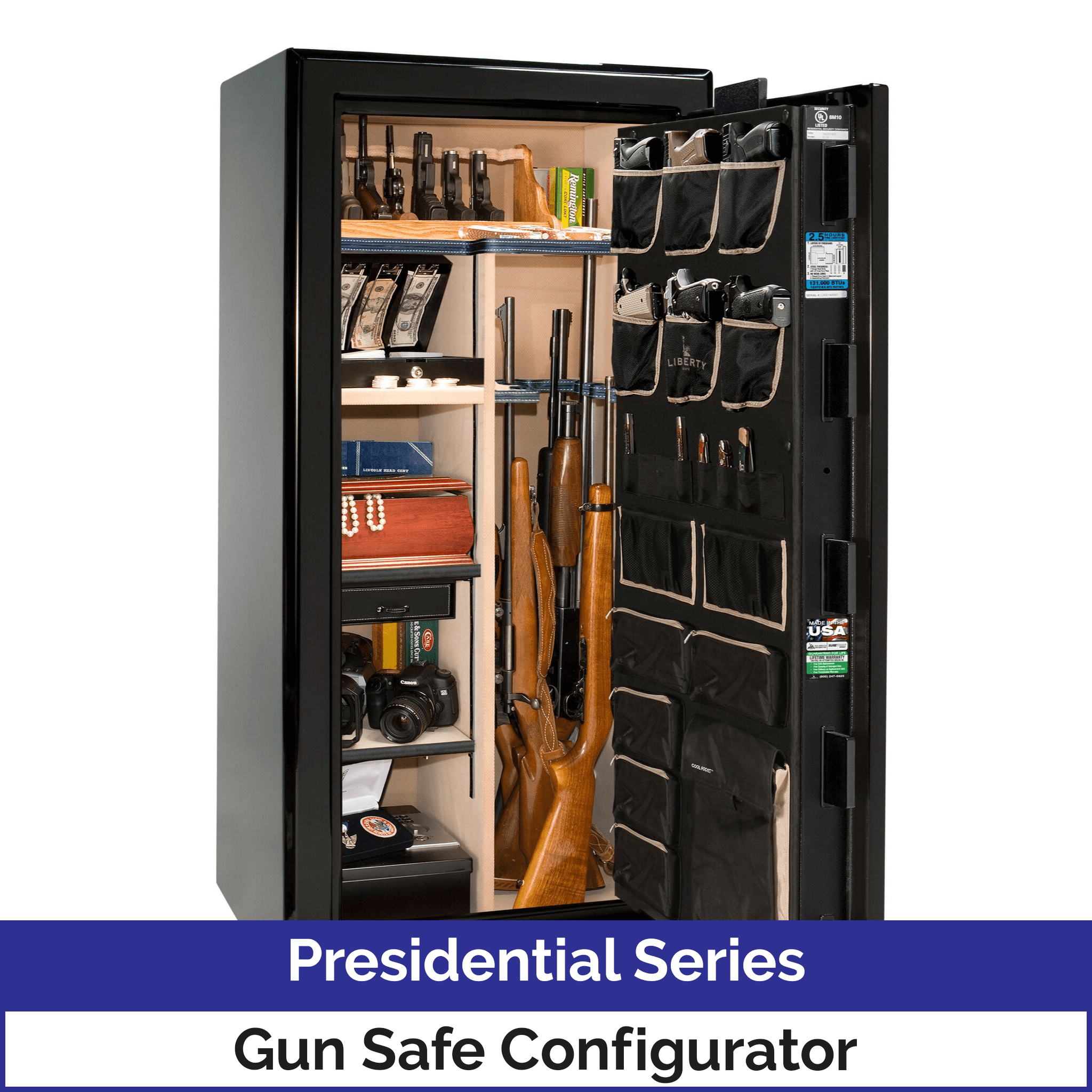 Liberty Presidential Series Gun Safe Configurator, image 2 